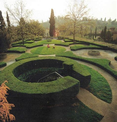 Modernist Garden Series Pietro Porcinai Garage And Rooftop Garden At Villa Il Roseto 1965