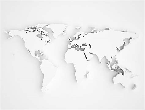 Best World Map White Stock Photos Pictures And Royalty Free Images Istock