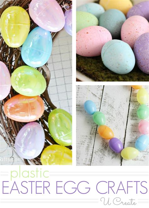 Plastic Easter Egg Craft Tutorials U Create Easter Egg Crafts