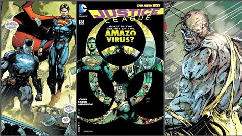 Zombie Patient Zero Vs Superman And Batman L Justice League 36 Amazo
