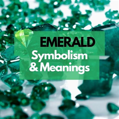Emerald Symbolism Meanings And History Symbol Genie