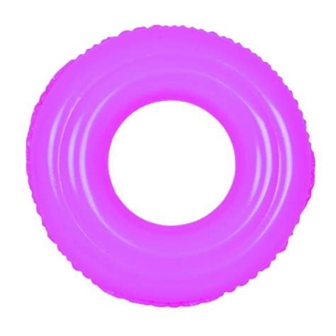 35 classic round pink inflatable swimming pool inner tube ring float