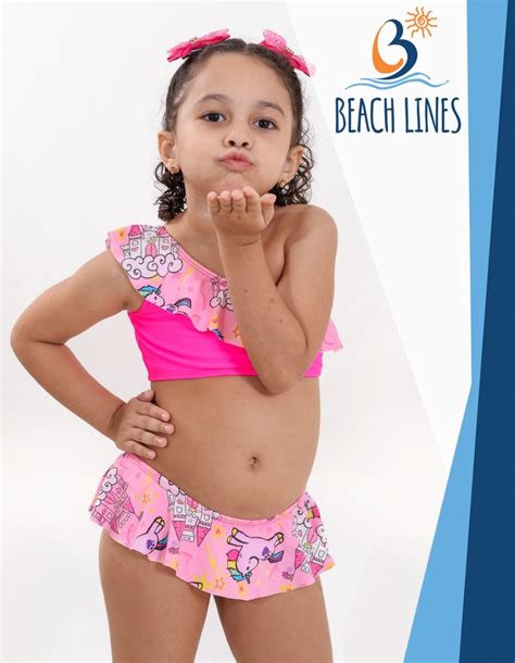 biquíni infantil moda praia verão 2019 promoção r 35 00 em mercado livre