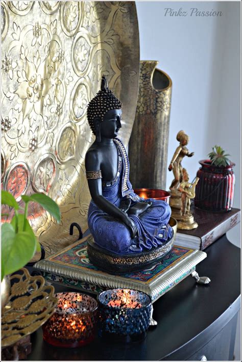 Maybe you would like to learn more about one of these? Buddha decor, zen corner, brass artifacts, Buddha | Buddha ...