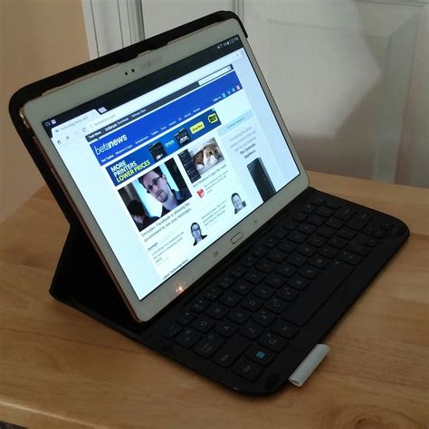 The samsung galaxy tab s 10.5 is not just a great tablet; Logitech Type-S Protective Keyboard Case for Samsung ...