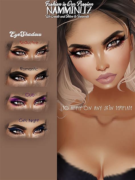4 Eyeshadows Png To Apply On Any Imvu Skin Template