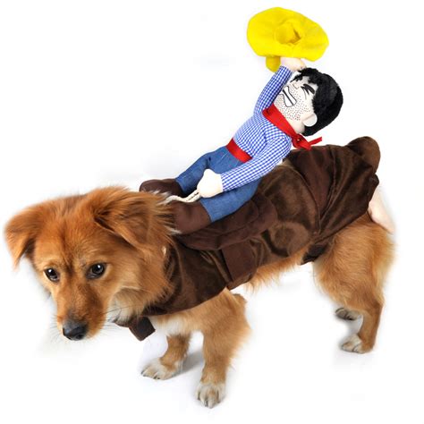 Cowboy Dog Rider Christmas Costume Pet Puppy Dog Cat Coat Clothes Dress