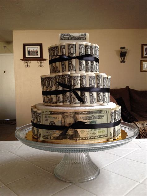 Happy Birthday Money Cake Money Birthday Cake Money Cake 31st Birthday Birthday T Ideas
