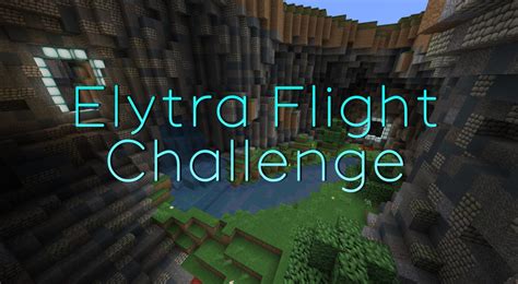 Elytra Flight Challenge Minecraft Map