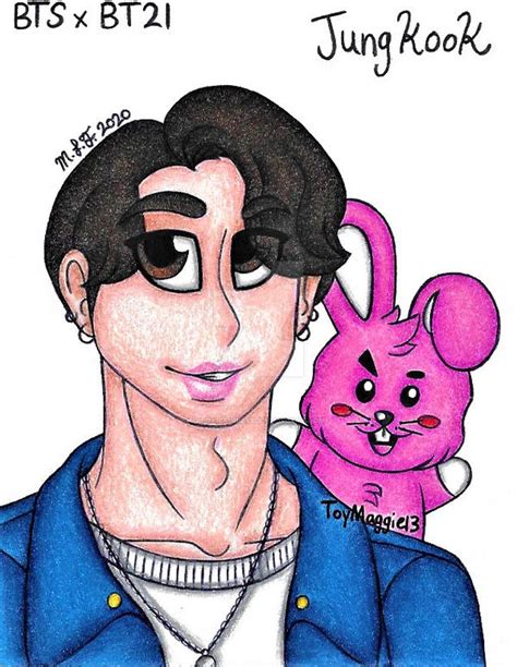 Bts X Bt21 Jungkook By Toymaggie13 On Deviantart