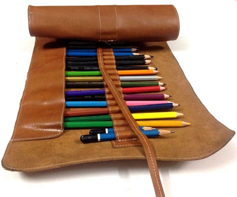 Diy Pencil Roll Case 3 Steps With Pictures Instructables
