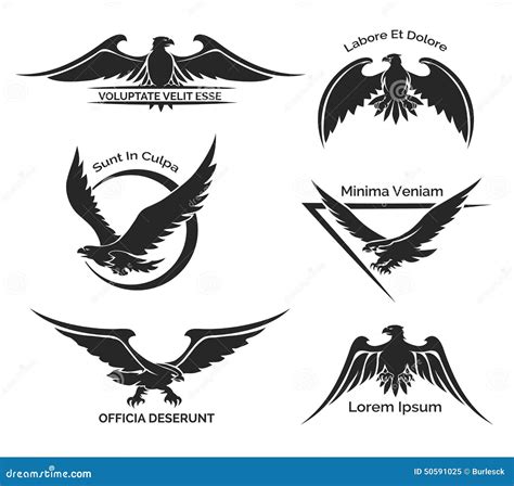 Eagle Logo And Wing Design Template Bird Logo Vector Illustration