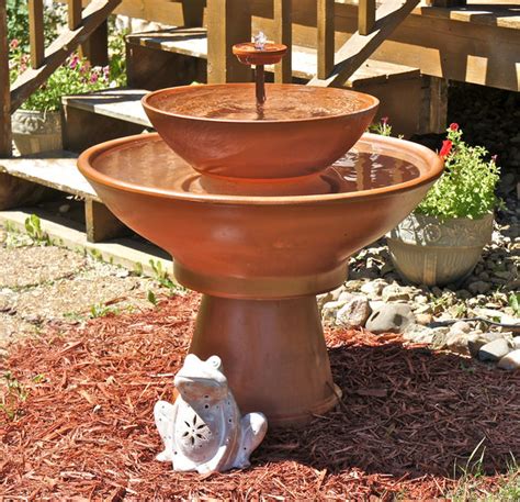 Diy Terracotta Tabletop Fountain Project For Outdoors
