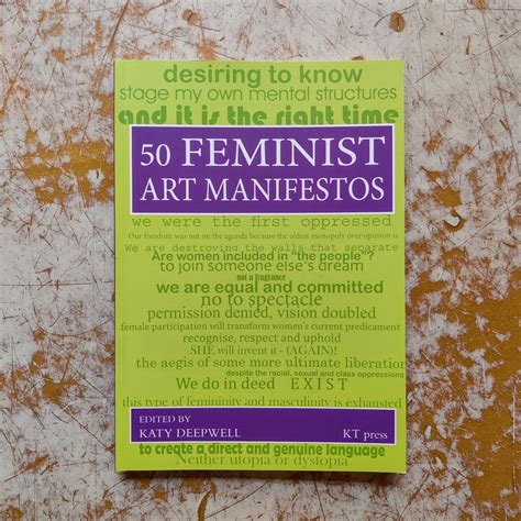50 feminist art manifestos spaziob k