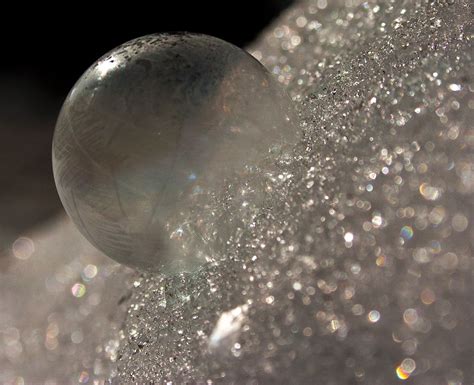 The Sublime Magic Of Frozen Soap Bubbles