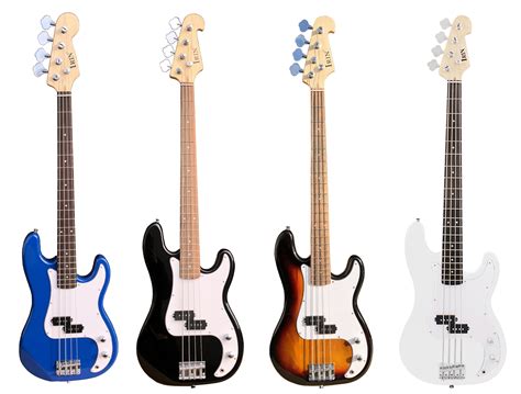 Electric Bass Guitar 4 Colours Nz