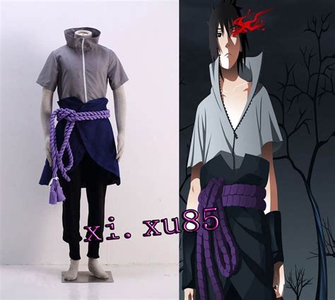 Sasuke Uchiha From Naruto Cosplay Costume Naruto Uchiha Sasuke Cosplay Custom Ebay Sasuke