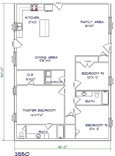 Steel Building Floor Plans Floorplansclick