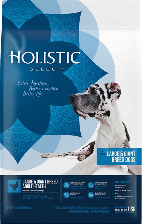 Holistic Select Dog Food Large And Giant Breed Adult Health Chicken Me