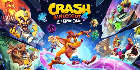 Crash Bandicoot 4 Its About Time Nintendo Switch Games Games