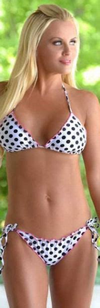 Famous Holiday Jenny McCarthys Incredible Polka Dot Bikini Body In