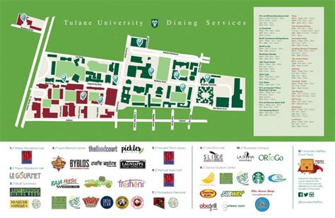 Tulane Uptown Campus Map Your Guide To Navigate The Campus In 2023