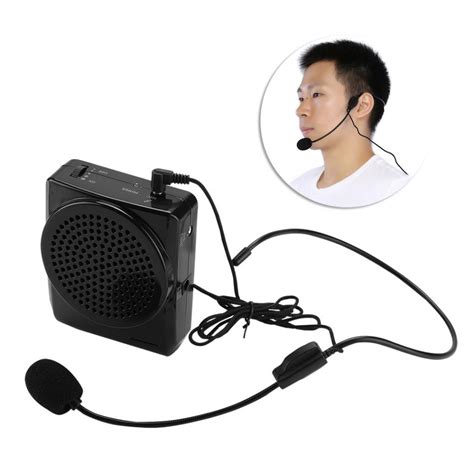 Portable Rechargeable Voice Loudspeaker Amplifier
