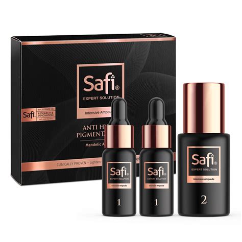 Namun, safi baru saja masuk ke indonesia sejak awal tahun lalu 1. SAFI Expert Solution Intensive Ampoules - Safi