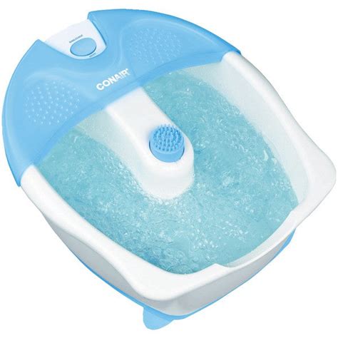 conair fb5x foot bath with heat bubbles and attachment