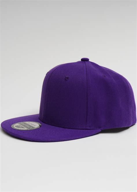 Purple Snapback Blank Brands Wear