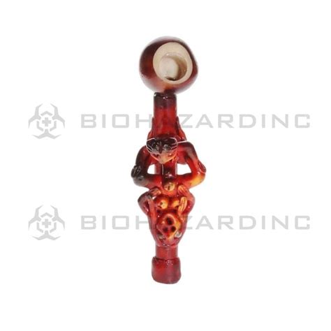 Hand Pipe Erotic Wood Pipe Missionary 4 Wood Assorted Wood