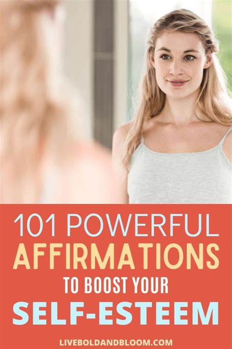 Powerful Affirmations To Boost Your Self Esteem And Confidence In