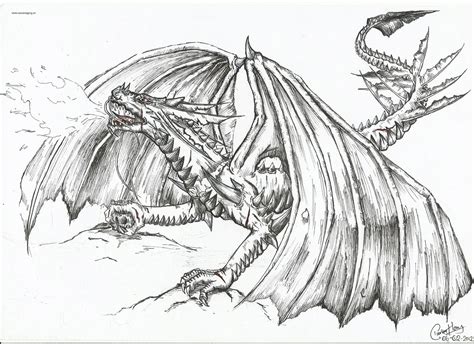 I feel kinda bad for the illustrator for saying this but. The Fire-breathing Dragon by dino-wolf on DeviantArt