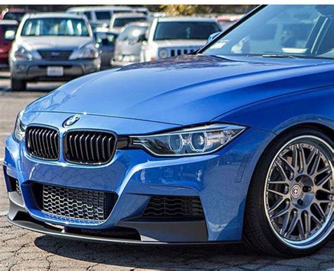 F30 F31 Mstyle Performance Front Splitter For Bmw 3 Series Bmw And Mini