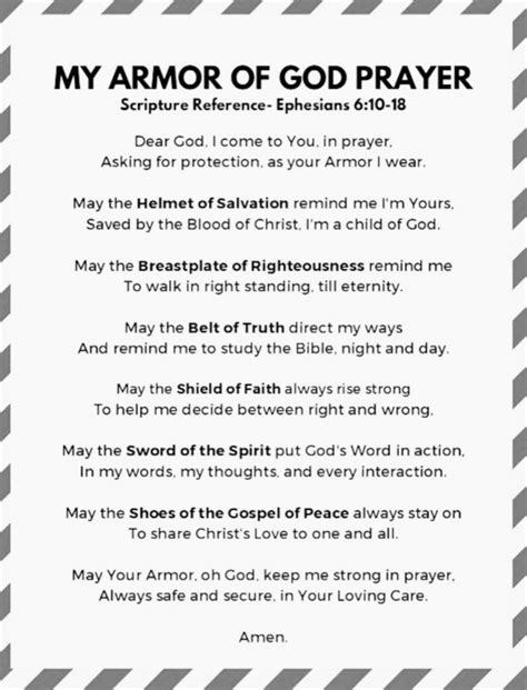 Why Is The Armor Of God Prayer Important