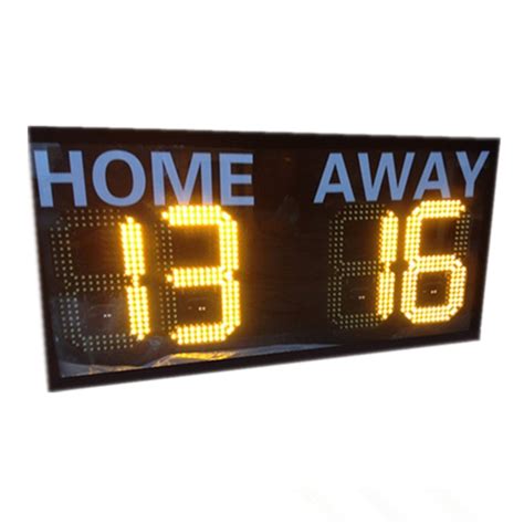 Small Electronic Scoreboard Digital Number Display Board Without Time