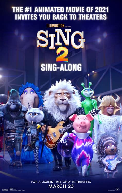 Sing 2 Sing Along Movie Large Poster