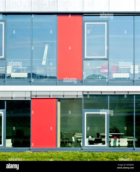 Glass Facade Office Building Stock Photo Alamy