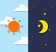 Day Night Icon Vector Art, Icons, and Graphics for Free Download