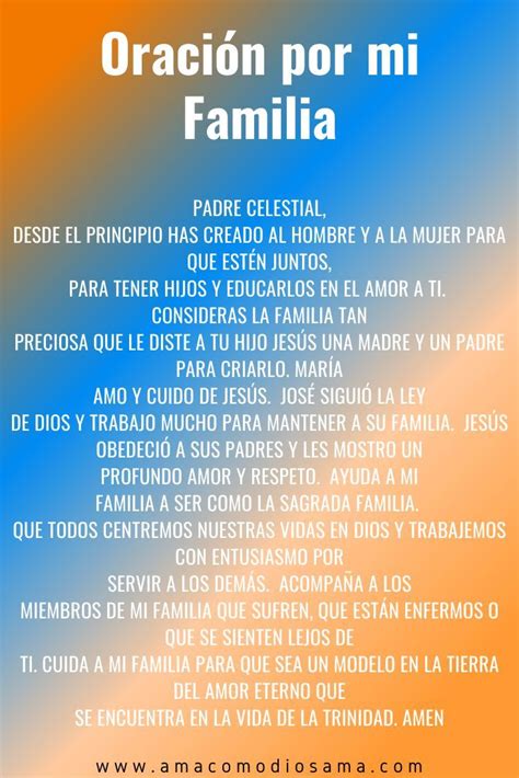 An Orange And Blue Poster With Words In Spanish