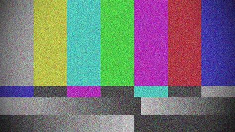 Tv Test Pattern Stock Footage Video Shutterstock