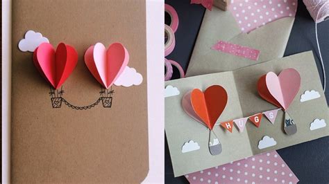 This is also one of the easiest but most special card for. 3D Valentines Handmade Card | How to Make Valentine's Card ...