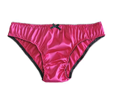 culotte de luxe satiné frilly sissy culotte bikini knicker sous vêtements slips taille 10 20 ebay