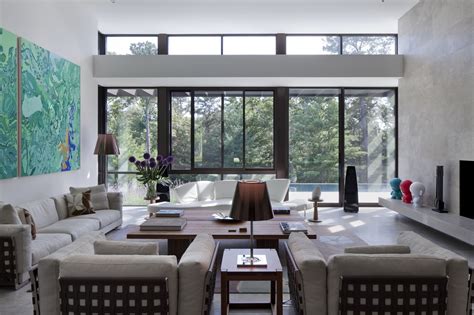 Marmol Radziner East Hampton Living Room Design Modern Design