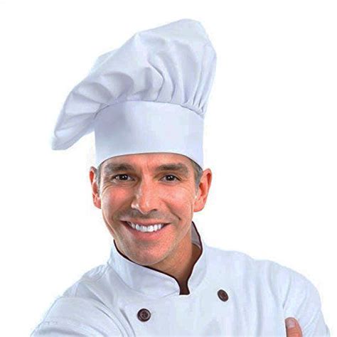 Chef Hat Adjustable Elastic Baker Kitchen Cooking Hat By Wearhometm