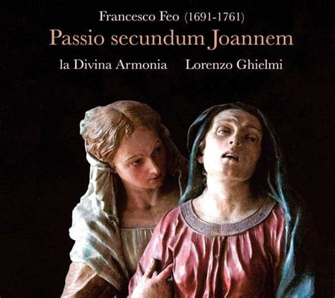 18centurymusic Francesco Feo Passio Domini Nostri Jesu Christi