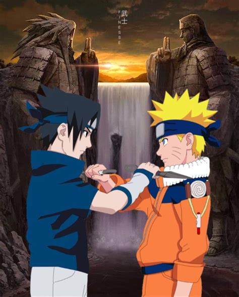 Naruto X Sasuke Final Valley Animasi Gambar Anime Gambar