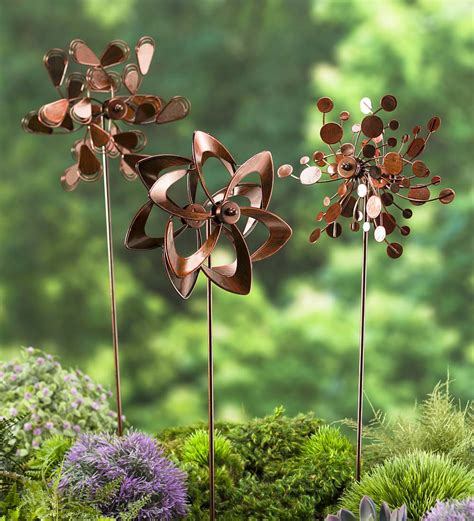 Free delivery and returns on ebay plus items for plus members. Pinwheel Mini Garden Wind Spinners with Garden Stake, Set ...