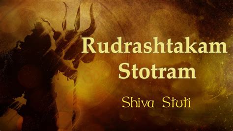 Shiv Rudrashtakam Stotram Lyrics Nanaxmafia