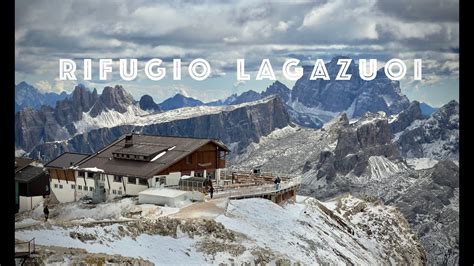 Rifugio Lagazuoi Passo Falzarego Mt 2752 Slm Youtube